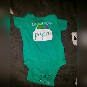 Boys onesie 0-3m